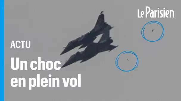 «J’ai cru à un largage de leurre»: deux Rafale se touchent en vol, une dérive s'écrase sur un