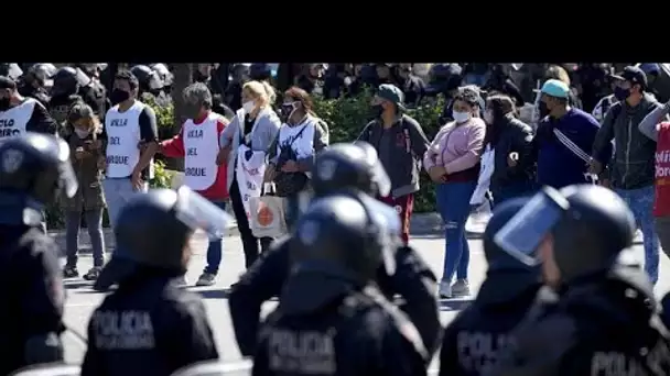 Argentine : manifestations pour réclamer des aides face à la flambée des prix