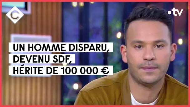 Un SDF hérite de 100.000€ grâce à deux généalogistes - C à Vous - 27/01/2022