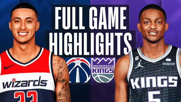 WIZARDS at KINGS | NBA FULL GAME HIGHLIGHTS | December 23, 2022