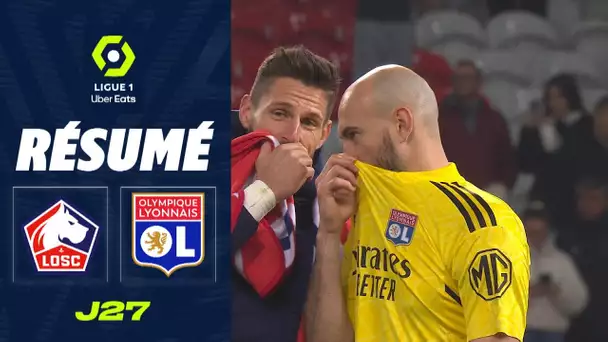 LOSC LILLE - OLYMPIQUE LYONNAIS (3 - 3) - Résumé - (LOSC - OL) / 2022-2023