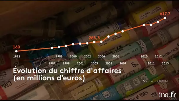 Boiron, numéro 1 de l'homéopathie depuis 30 ans | Franceinfo INA