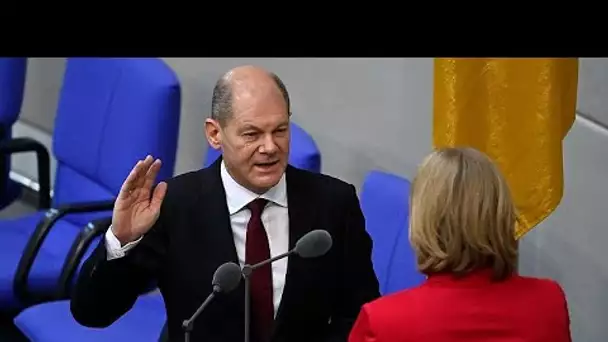 Allemagne : Olaf Scholz, élu chancelier, succède à Angela Merkel