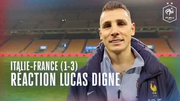 Réaction Lucas Digne après Italie-France (1-3)