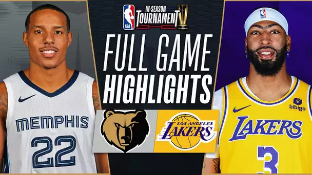 GRIZZLIES at LAKERS | NBA IN-SEASON TOURNAMENT 🏆 | FULL GAME HIGHLIGHTS | November 14, 2023