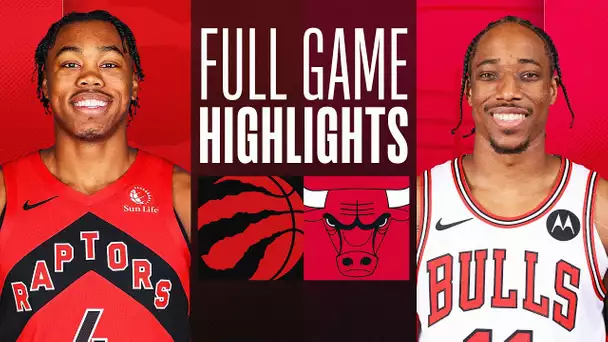 RAPTORS at BULLS | FULL GAME HIGHLIGHTS | October 27, 2023