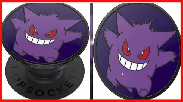 PopSockets: Phone Grip with Expanding Kickstand, Pop Socket for Phone - Pokemon Enamel Gengar