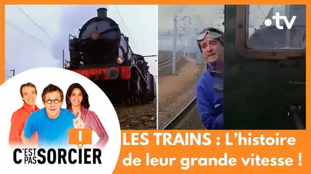 LES TRAINS : L’histoire de leur grande vitesse ! - C'est pas sorcier [Intégrale]