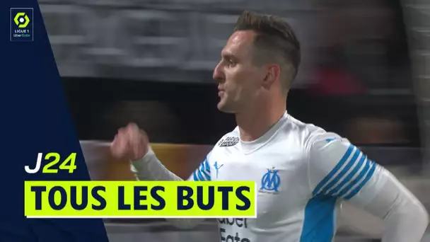 Tous les buts de la 24ème journée - Ligue 1 Uber Eats / 2021/2022