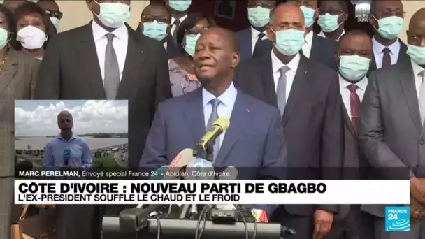 Laurent Gbagbo lance un nouveau parti : "Je ferai de la politique jusqu'à ma mort" • FRANCE 24