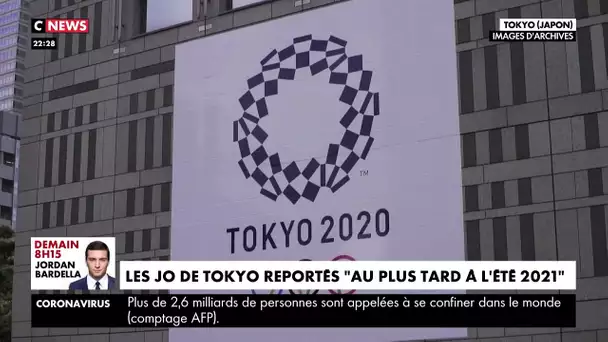 Les Jeux Olympiques de Tokyo sont reportés