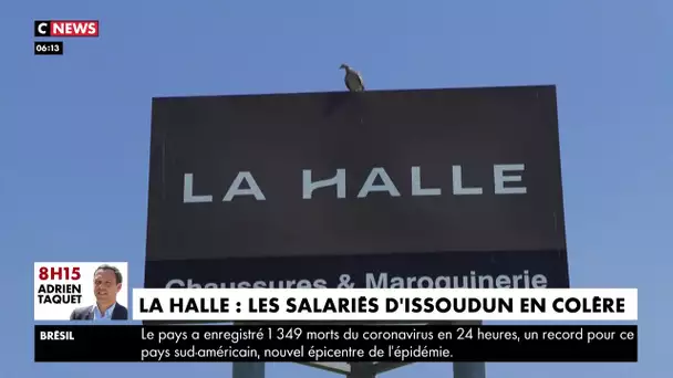 La Halle : les salariés d’Issoudun en colère