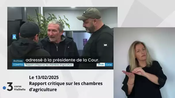 13.02.2025 Rapport critique sur les chambres d'Agriculture