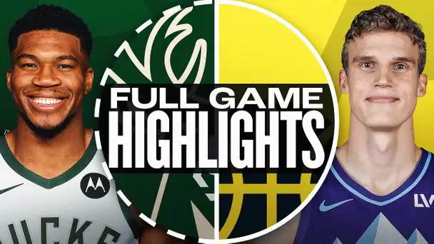 BUCKS at JAZZ | FULL GAME HIGHLIGHTS | January 27, 2025