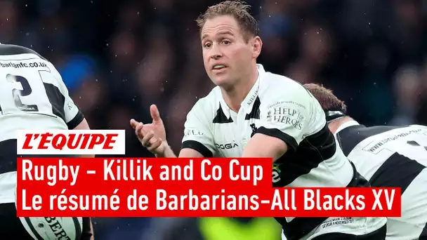 Rugby - Les Barbarians britanniques s'imposent face aux All Blacks XV