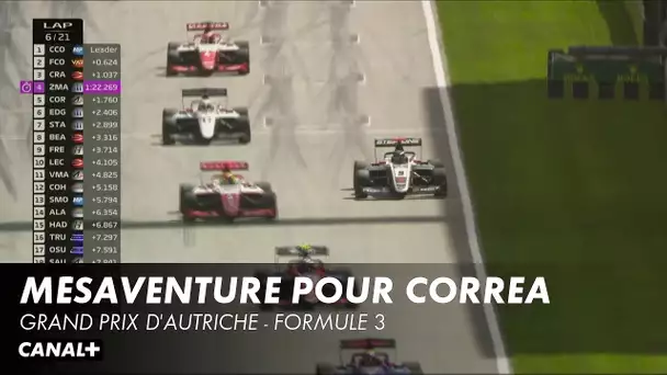 Problème mécanique pour Correa - Grand Prix d'Autriche - F3