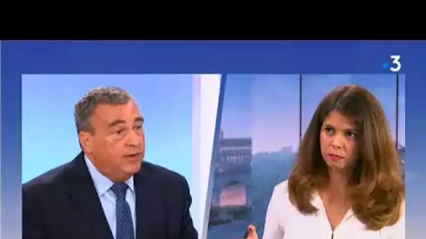 Olivier Carré sur le plateau du 19/20 de France 3 Centre-Val de Loire