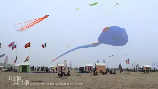 Le cerf-volant de l'équipe du Koweit à Berck-sur-Mer