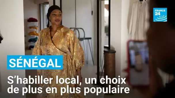 S’habiller local, un choix de plus en plus populaire au Sénégal • FRANCE 24