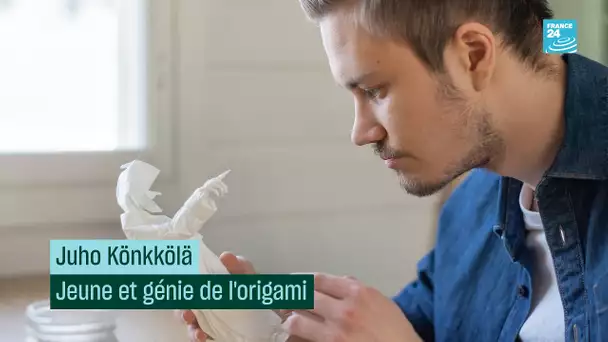 Juho Könkkölä, jeune et génie de l’origami • FRANCE 24