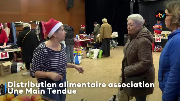 Distribution alimentaire association Une Main Tendue