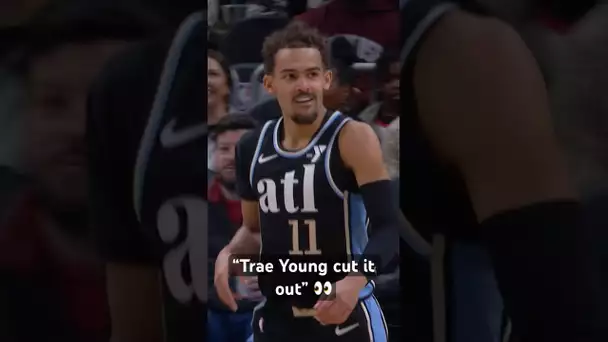 Trae Young scores 25th point of the half #MLKDay | #Shorts