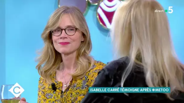 Émue, Isabelle Carré témoigne après #MeToo  - C à Vous - 08/09/2020