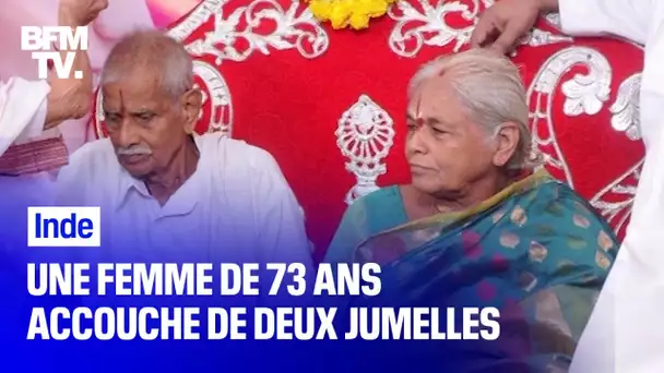 Une femme de 73 ans a accouché de deux jumelles en Inde, c'est une première mondiale