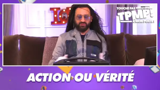 Action ou vérité avec Cyril Hanouna ! S'il ne répond pas, il a un gage !