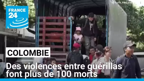 Des violences entre guérillas font plus de 100 morts en Colombie, l'état d'urgence décrété