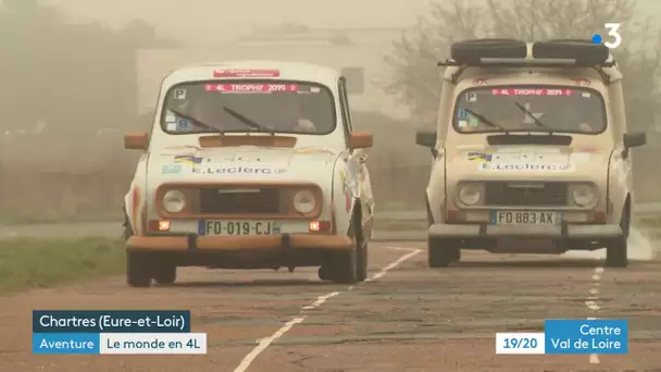 Chartres : des lycéens partent pour le 4L Trophy, un raid solidaire