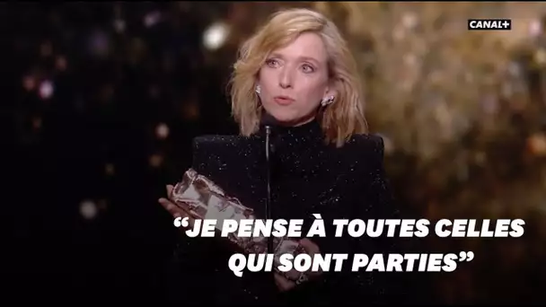 César de la meilleure actrice, Léa Drucker rend hommage aux femmes violentées