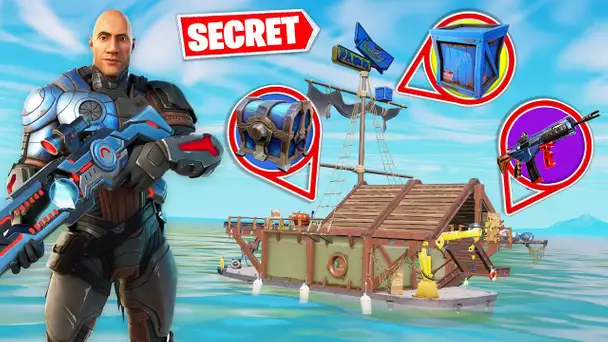 LE MEILLEUR SPAWN DU CHAPITRE 3 ! (LE RETOUR DU BATEAU SECRET)