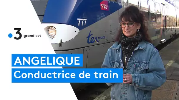 Angélique, conductrice de trains