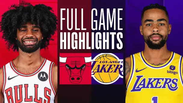 BULLS at LAKERS | FULL GAME HIGHLIGHTS | January 25, 2024