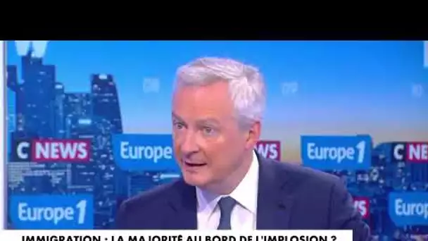 La loi immigration «est un texte nécessaire pour protéger les Français», assure Bruno Le Maire