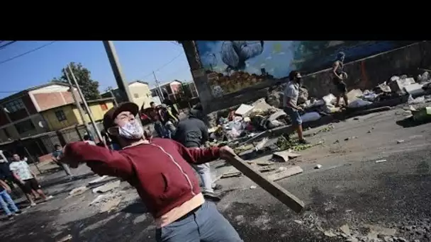 Au Chili, des émeutes de la faim explosent dans la banlieue de Santiago