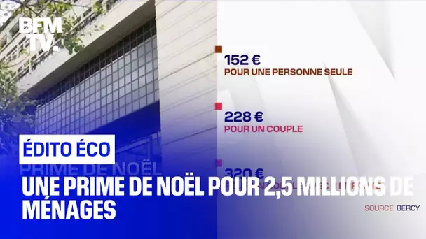 Une prime de Noël pour 2,5 millions de ménages