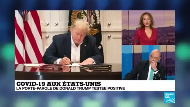 Donald Trump et sa porte-parole positifs au Covid-19 : un cluster à la Maison Blanche ?