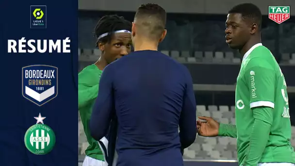 FC GIRONDINS DE BORDEAUX - AS SAINT-ÉTIENNE (1 - 2) - Résumé - (GdB - ASSE) / 2020-2021