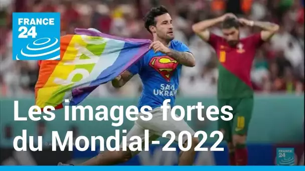 Héros inattendus, bâillons et arc-en-ciel : les temps forts du Mondial-2022 • FRANCE 24