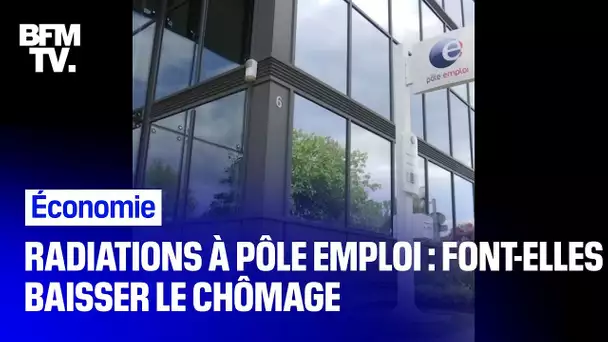 Les radiations à Pôle Emploi expliquent-elles la baisse du chômage ?