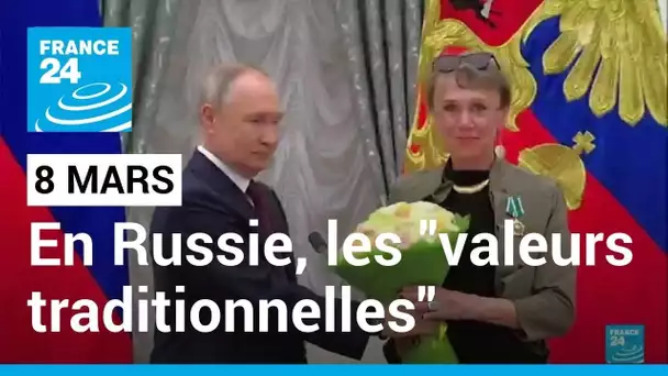 Vu de Russie : une journée des droits des femmes sous le signe des "valeurs traditionnelles"