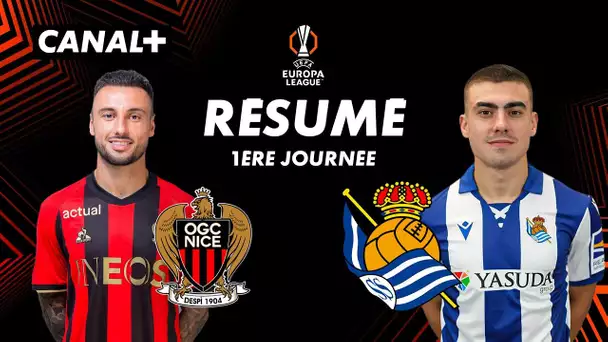 Le résumé de OGC Nice / Real Sociedad - Ligue Europa 2024-25 (J1)