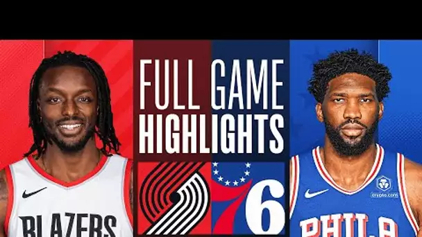 TRAIL BLAZERS at 76ERS | FULL GAME HIGHLIGHTS | October 29, 2023