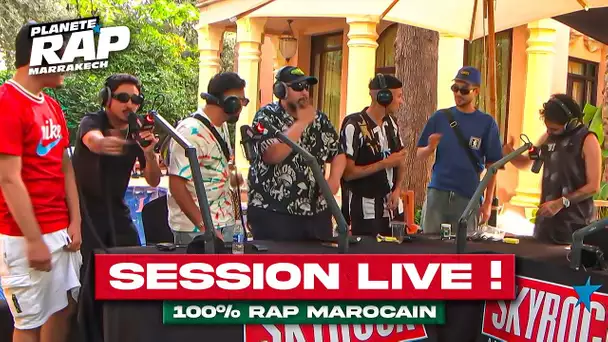 SESSION FREESTYLE 100% RAP MAROCAIN ! #PlanèteRap