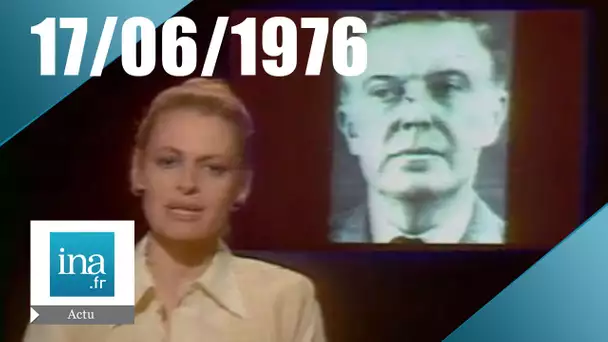 20h Antenne 2 du 17 juin 1976 - Assassinat de l'ambassadeur américain à Beyrouth | Archive INA