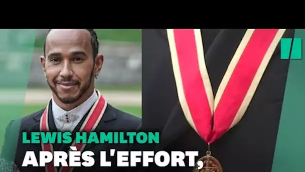 Lewis Hamilton a été fait chevalier quelques jours après son immense déception en F1