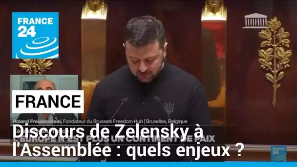 Discours de Zelensky à l'Assemblée : les enjeux de son discours • FRANCE 24