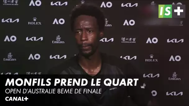 Gael Monfils poursuit son chemin - Open d'Australie 8ème de finale